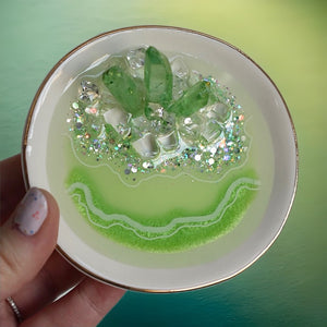 Radioactive Lime Ring Dish